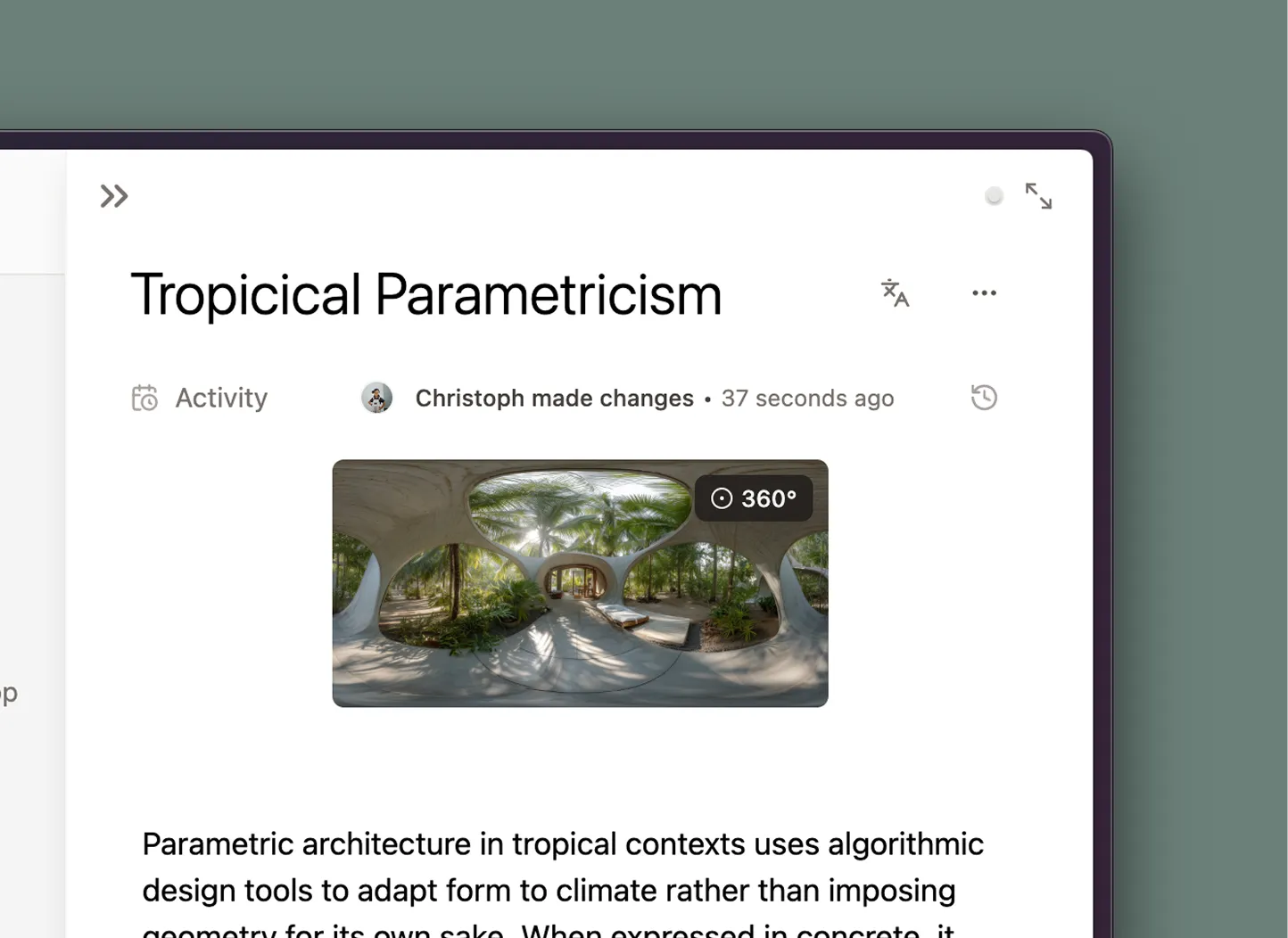 Musa Studio 360° upload interface