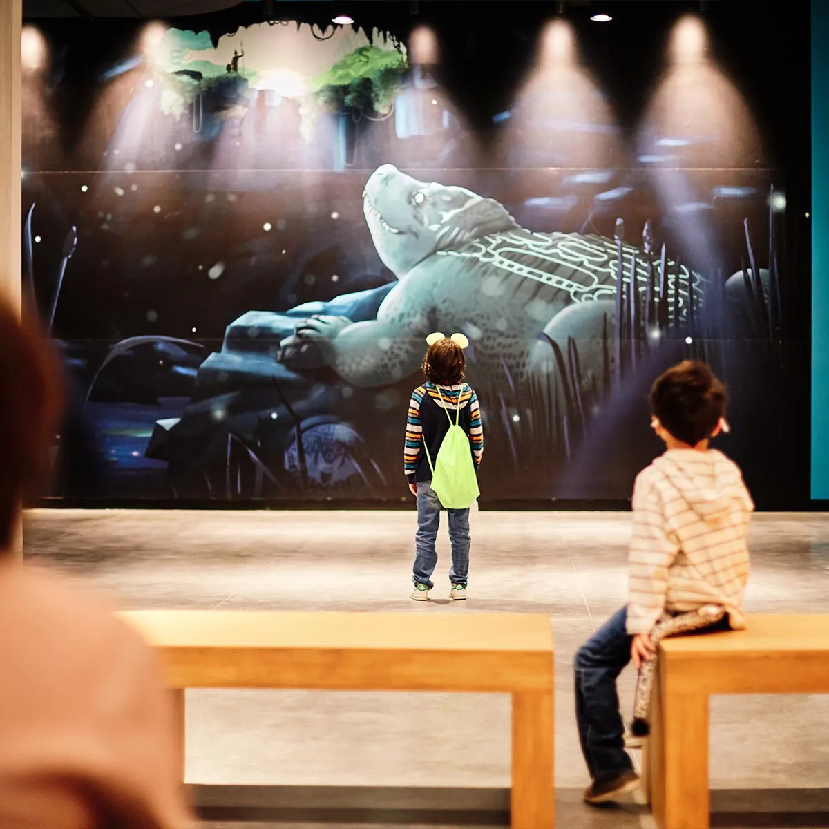 Students at Museo Miraflores